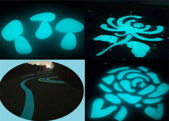 Piedras luminosas resistentes del jardín de la temperatura con 12 horas brillar intensamente