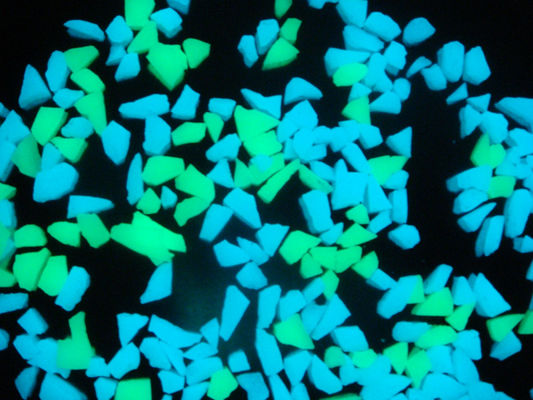grava luminescente artificial que brilla intensamente 3H para la decoración del paisaje