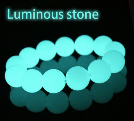 Pulsera de piedra luminescente de las señoras con las gotas naturales de la perla de la noche