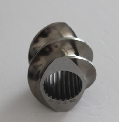 Tornillo del segmento gemelo de la voladura abrasiva para la máquina plástica