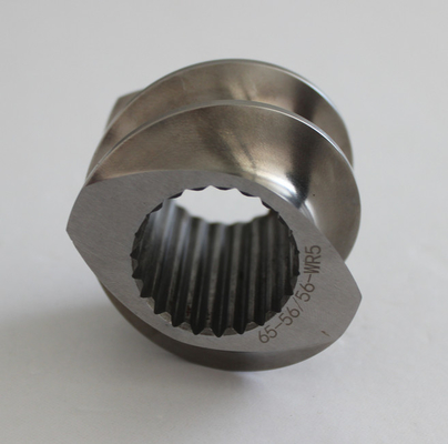 Tornillo del segmento gemelo de la voladura abrasiva para la máquina plástica