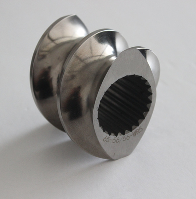 Tornillo del segmento gemelo de la voladura abrasiva para la máquina plástica