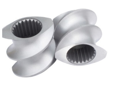 elemento del tornillo del gemelo 316L para la cadena de producción plástica de máquina de Masterbatch