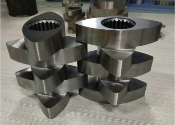 Piezas antis del extrusor de tornillo del gemelo de la corrosión para los corchetes del barril del tornillo del extrusor