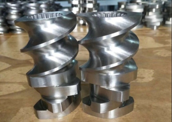 Piezas antis del extrusor de tornillo del gemelo de la corrosión para los corchetes del barril del tornillo del extrusor