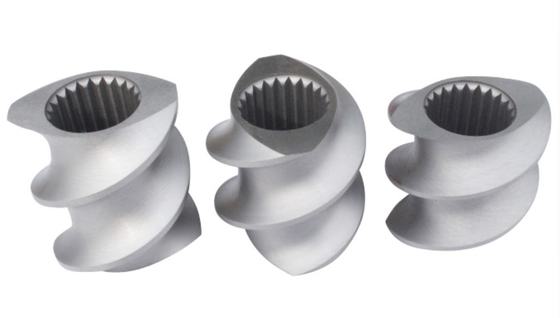 Tornillo y barril para la máquina gemela plástica del extrusor de tornillo