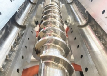 Piezas de recambio gemelas del extrusor de tornillo de los mini trazadores de líneas W6Mo5Cr4V2