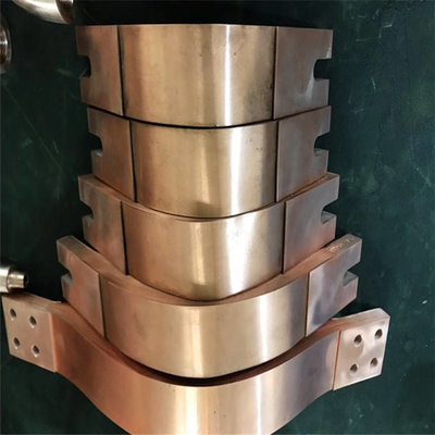Conectores de cobre laminados flexibles de la barra de distribución para el generador conducido del viento