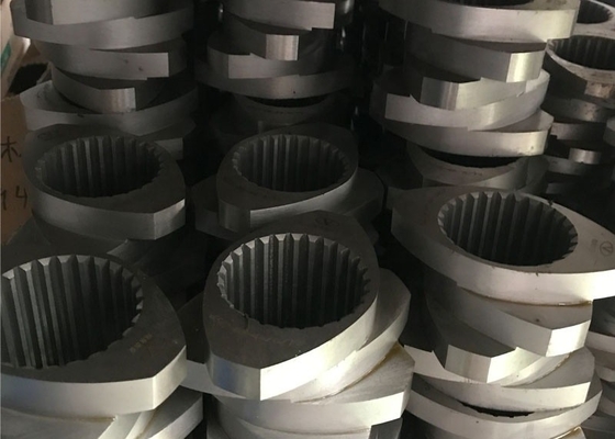 Elemento completo del tornillo del gemelo 316L para componer el extrusor