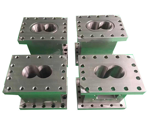 barril gemelo paralelo del tornillo 316L para el extrusor plástico