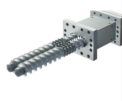 Barril doble del tornillo de la aleación para la máquina vertical, horizontal de la inyección, extrusor