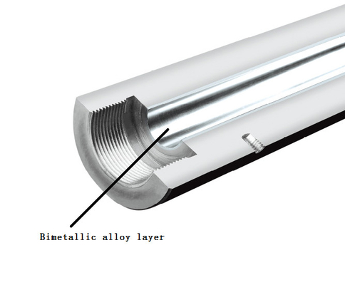 Barril doble del tornillo de la aleación para la máquina vertical, horizontal de la inyección, extrusor