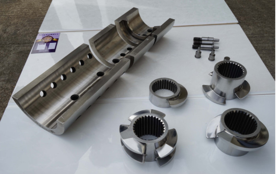 Barril del tornillo de la amasadora de Masterbatch para la amasadora de Buss
