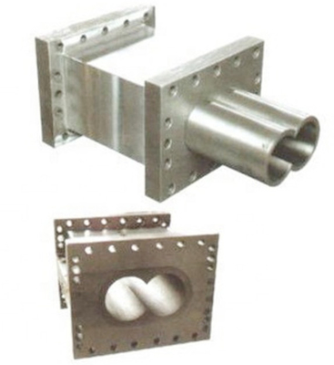 Barril del extrusor de tornillo del gemelo ZSE87 de material bimetálico del poder WR14 del HIP